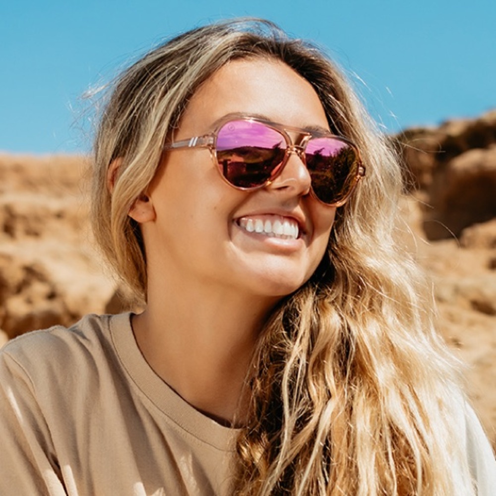 COPY - NWB Polarized Blenders Skyway Sunglasses in Candy Cove